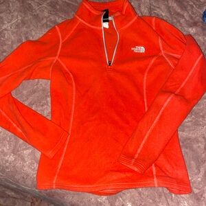 The North Face orange/pink sweater size XSTP